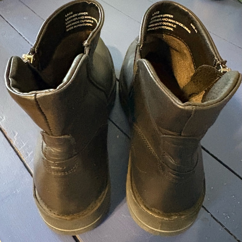 Miz Mooz Black Leather Lass Boots - Picture 4 of 8